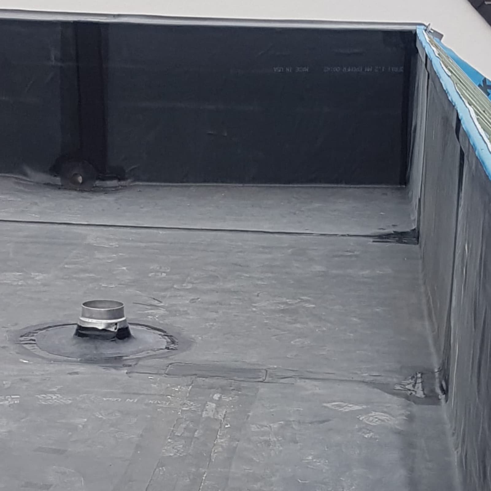 EPDM-afwerking woning en terras